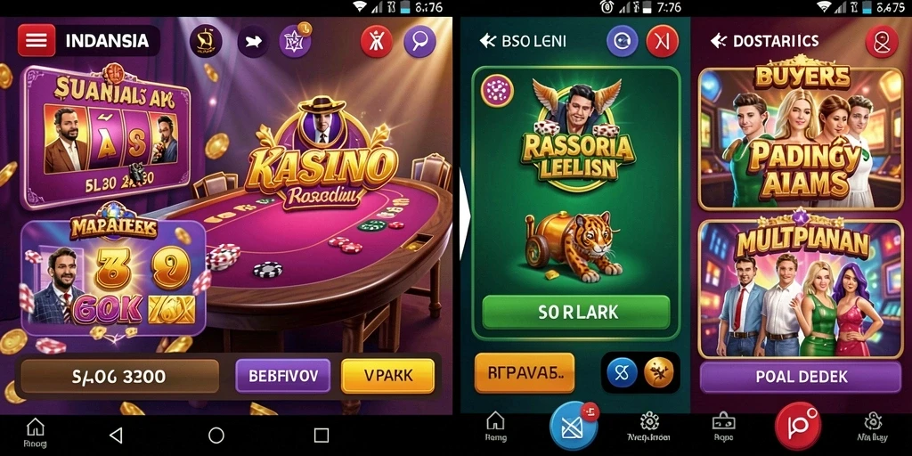 Tampilan antarmuka yang user-friendly.