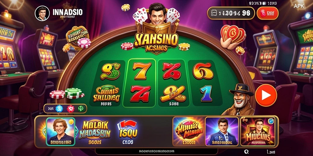 Tampilan awal game yang menarik dan interaktif.