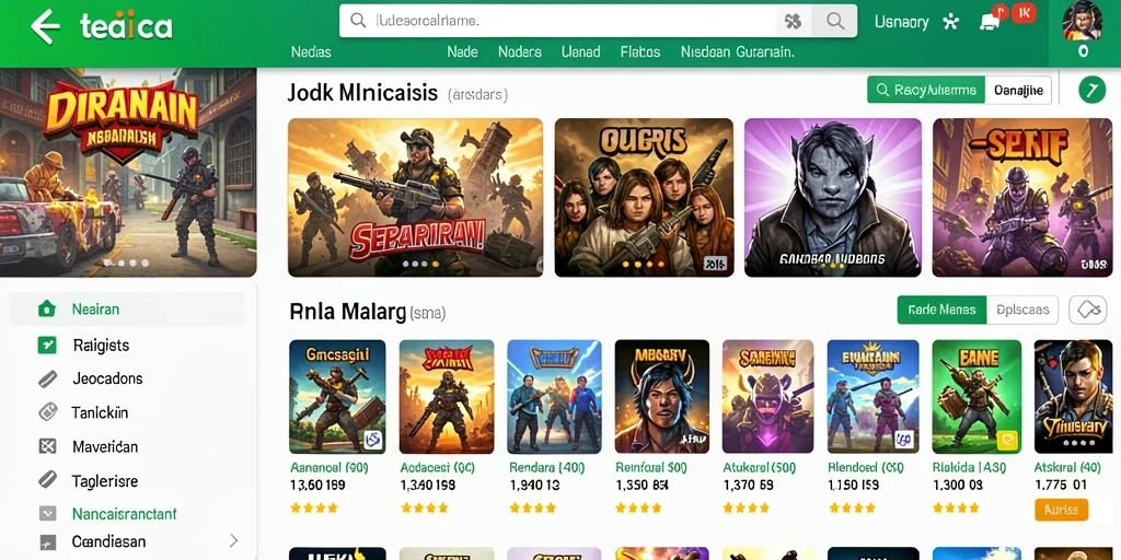 Tampilan antarmuka yang menarik dan intuitif.