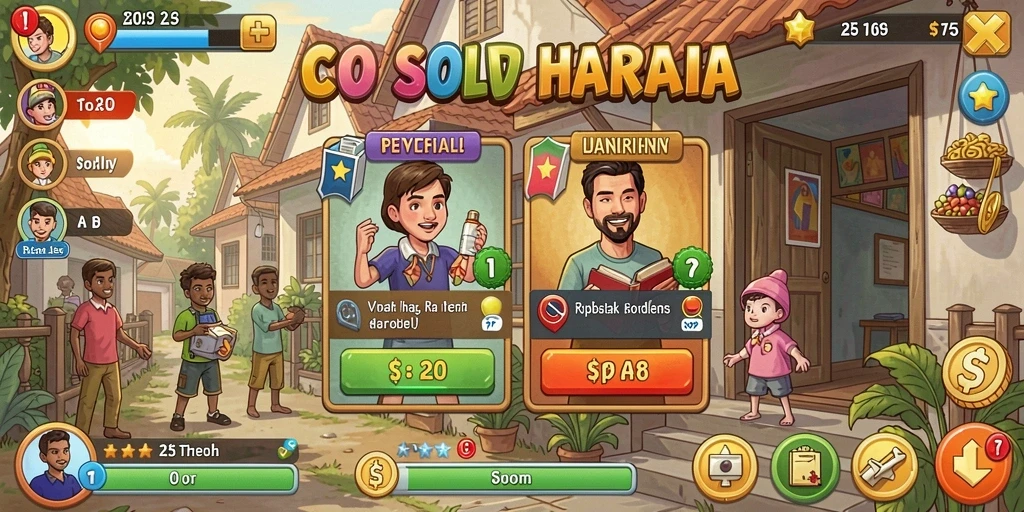 Tampilan antarmuka yang menarik.