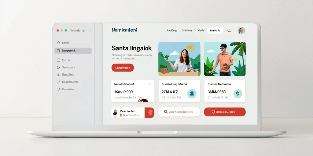 Tampilan antarmuka yang user-friendly dan menarik.