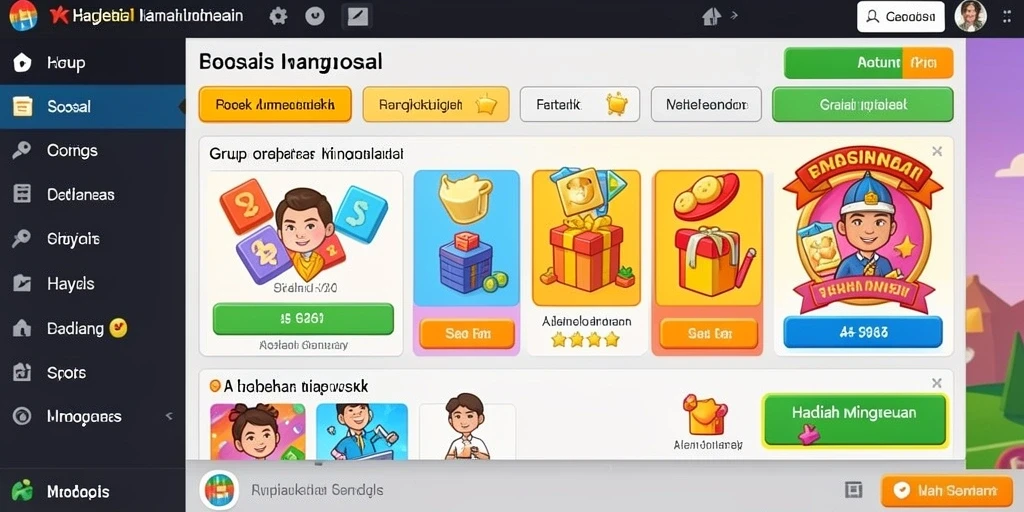 Tangkapan layar menampilkan aksi seru dalam game DMD686.