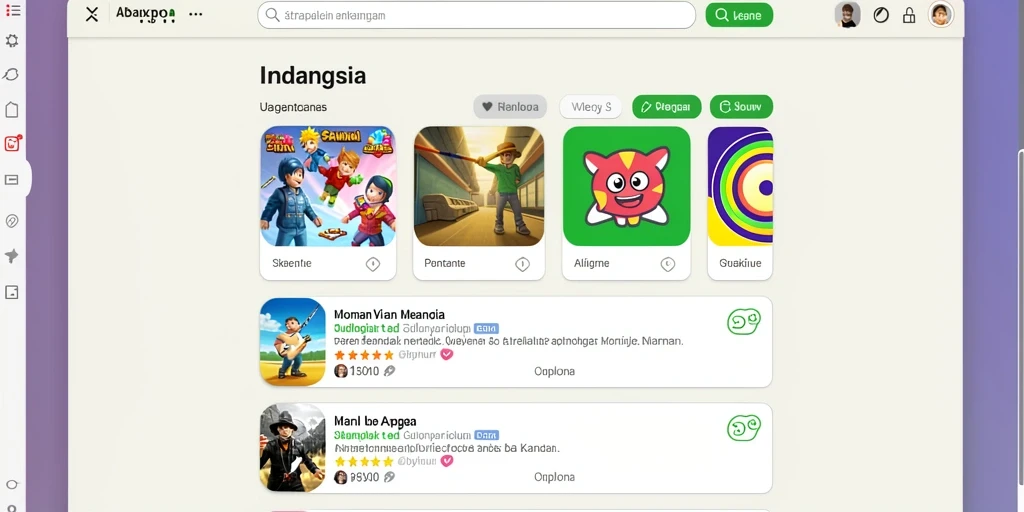 Tangkapan layar menunjukkan level menantang dalam permainan.