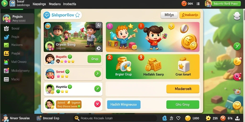 Screenshot menampilkan aksi seru dalam petualangan.