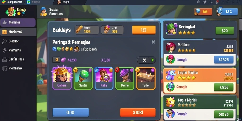 Tampilan awal HAYA777 dengan menu interaktif.