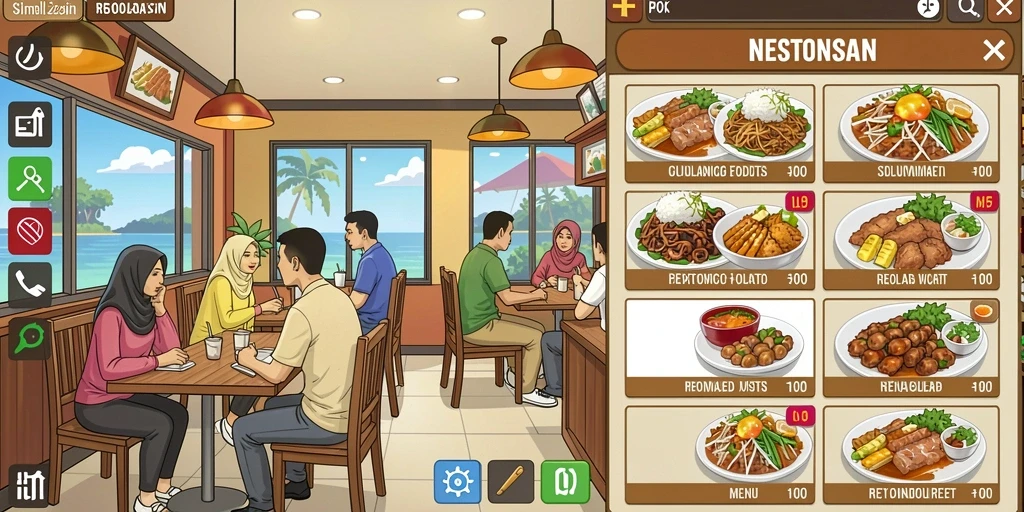Tampilan antarmuka yang menarik dan mudah digunakan.