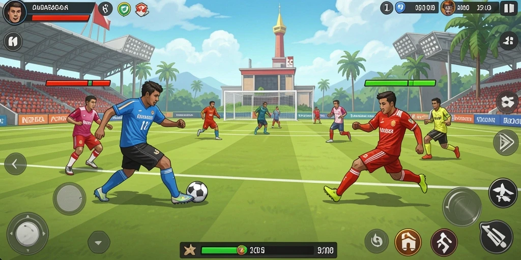 Tampilan permainan slot yang menarik dan interaktif.