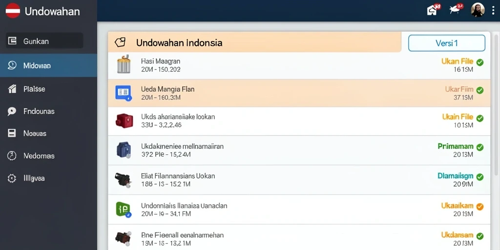 Tampilan antarmuka game yang menarik dan user-friendly.