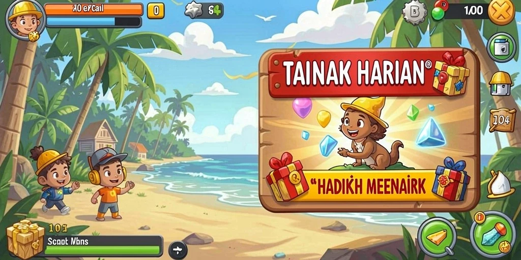 Tampilan grafis yang memukau di LEDAK388.