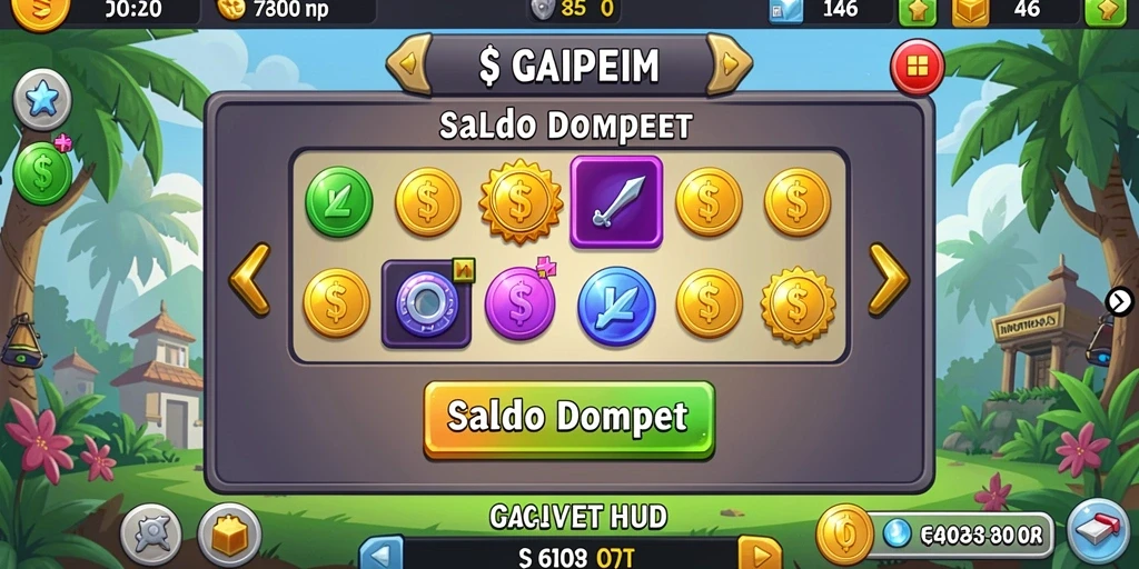 Tampilan awal LUCKYBEST dengan menu yang mudah diakses.