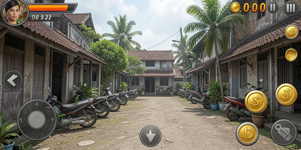 Tampilan antarmuka pengguna yang intuitif dan modern.