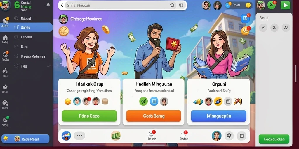 Tampilan antarmuka yang menarik dan mudah digunakan.