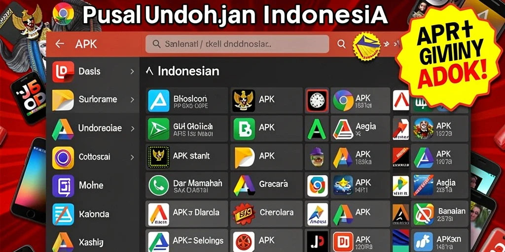 Tampilan awal permainan yang menarik.