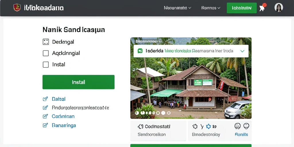 Tampilan antarmuka yang ramah pengguna.