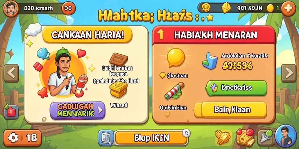 Tampilan antarmuka yang menarik dan mudah digunakan.